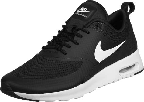 Black & White Air Max Thea Shoes 